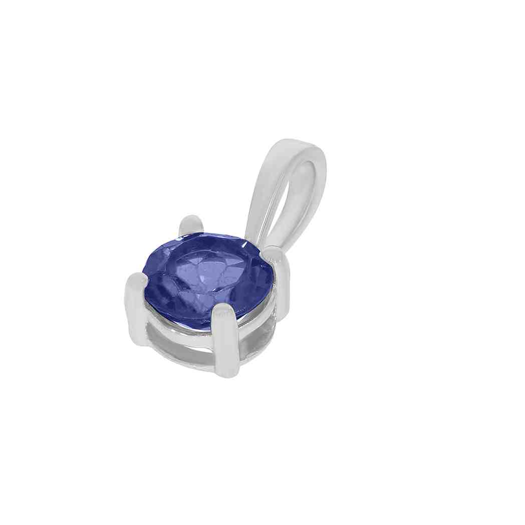 Blue Sapphire Gemstone Pendant PD31344A BLUE SAPPHIRE